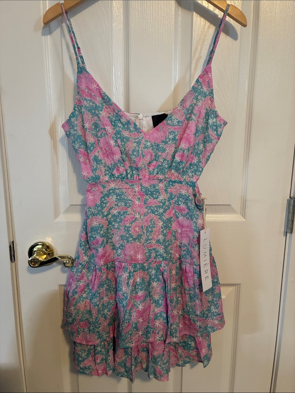 Lumiere Pink Blossoms Dress